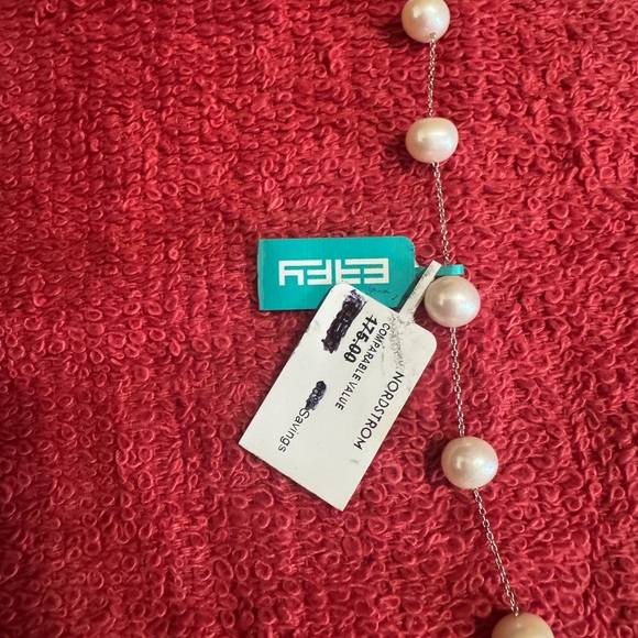 Effy Pearl Necklace  With Earrings - Picture 3 of 4